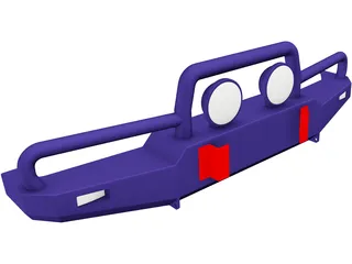 Daihatsu F70 Bumper 3D Model