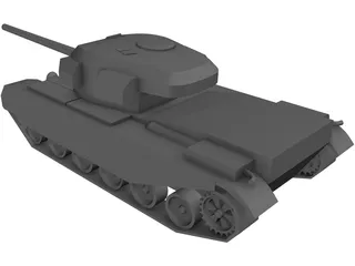 Centurion Tank 3D Model