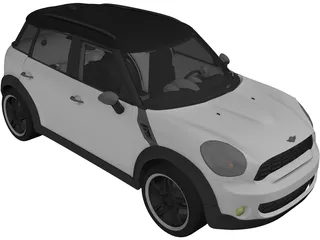 Mini Cooper Countryman 3D Model