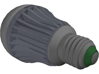 LED Light Bulb Type D 3D Model