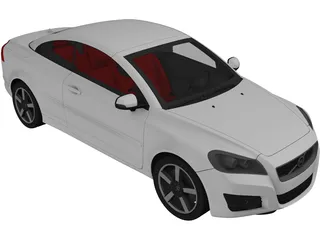 Volvo C70 (2010) 3D Model