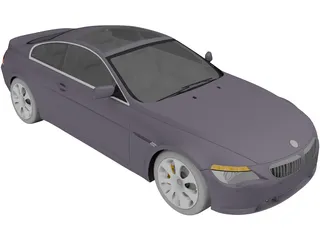 BMW 6-Series Coupe 3D Model