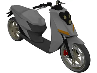 Scooter 3D Model