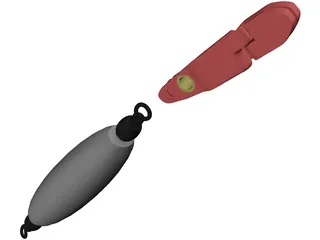 Snap Swivel 3D Model