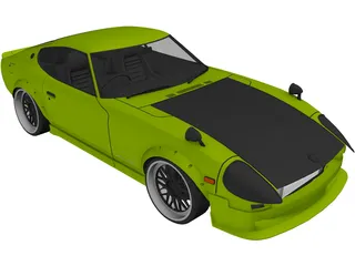 Nissan 240Z Drift Spec 3D Model