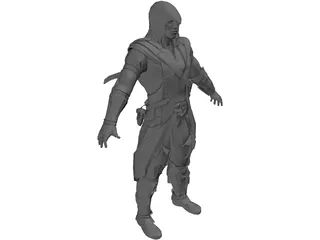 Connor Kenway 3D Model