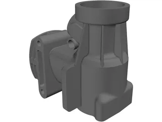 RC Engine Housing 3D Model