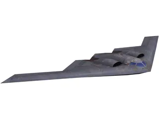 B-2 Spirit 3D Model