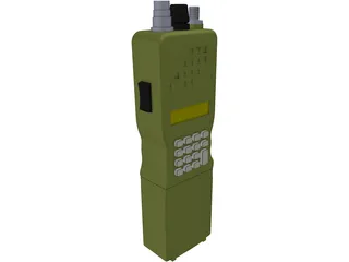 Military Radio 3D Model