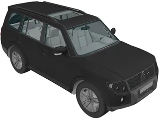 Mitsubishi Pajero 3D Model