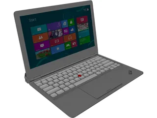 Lenovo Thinkpad 3D Model