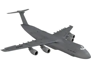 Lockheed C-5 Galaxy 3D Model