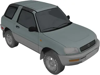 Toyota RAV4 (1995) 3D Model