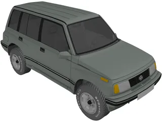 Suzuki Vitara 5-doors (1990) 3D Model