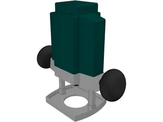 Router 3D Model