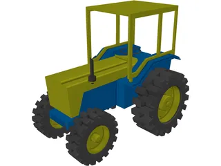 Tractor 3D Model