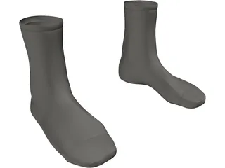 Socks 3D Model