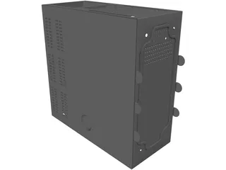 Computer Tower Case 3D Model