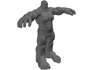 Hulk 3D Model