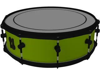 Sonor Snare Drum 3D Model