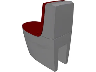 Roca Chroma Toilet 3D Model