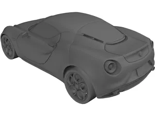 Alfa Romeo 4C 3D Model