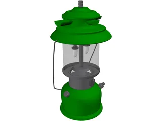 Vintage Coleman Lantern 3D Model