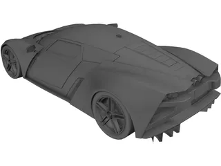 Marussia B2 3D Model