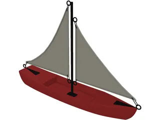 Boat 3D Model