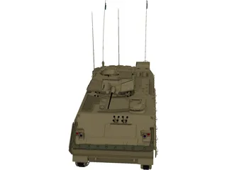 Tank Pakistan Talha 3D Model