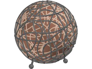 Ball Lamp 3D Model