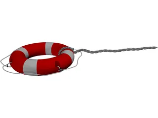 Life Buoy 3D Model