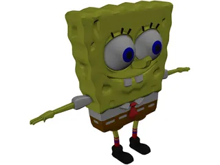 Sponge Bob Squarepants 3D Model