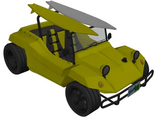 Buggy Brazil 3D Model