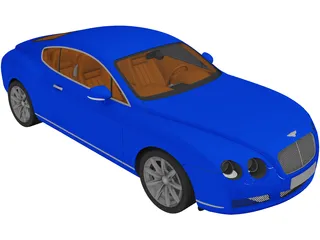 Bentley Continental GT 3D Model