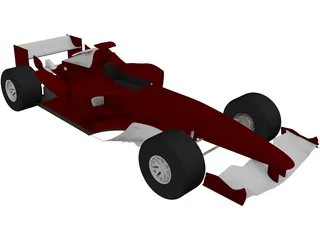 Ferrari F1 3D Model