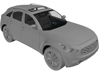 Infiniti FX50 3D Model