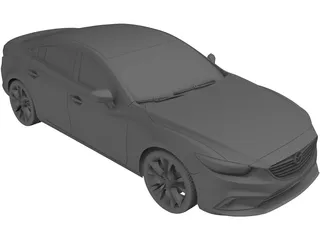 Mazda 6 (2014) 3D Model