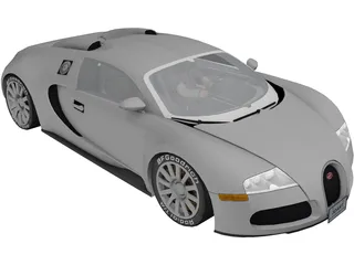 Bugatti Veyron 3D Model