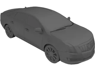 Cadillac XTS (2013) 3D Model