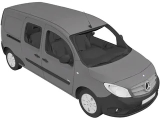 Mercedes-Benz Citan Dualiner 109 CDI (2012) 3D Model