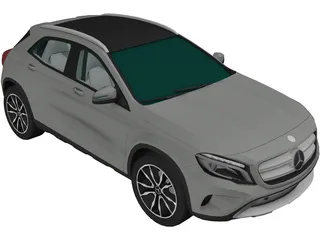 Mercedes-Benz GLA-Class GLA220 CDI 4Matic (2014) 3D Model