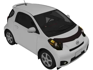 Scion iQ (2011) 3D Model