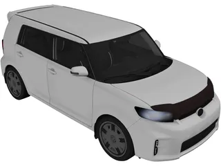 Scion xB (2013) 3D Model