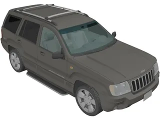 Jeep Grand Cherokee 3D Model