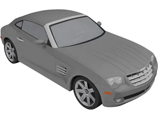 Chrysler Crossfire Coupe (2006) 3D Model