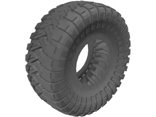 Maxxis Trepador Tire 3D Model