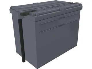 Battery 3D Model