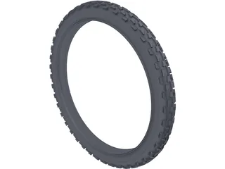 Tyre Bicycle 3D Model