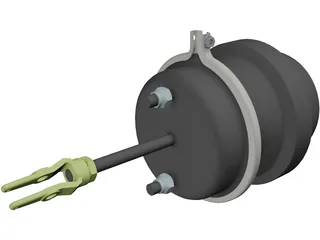 Brake Air Chamber 3D Model